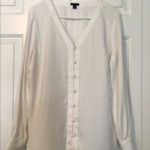 Off-white Ann Taylor top